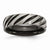 Titanium 6mm Black IP-plated Swirl Polished & Brushed Wedding Band