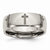 Titanium 8mm Polished Wedding Band