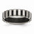 Titanium & Black IP-plated Wire 6mm Polished Wedding Band