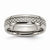Titanium & Grey Carbon Fiber 6mm Polished Wedding Band