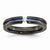 Black Titanium Multi-colored Anodized 4mm Wedding Band
