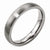 Titanium 4mm Brushed Wedding Band