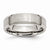 Titanium Beveled Edge 6mm Brushed and Polished Wedding Band