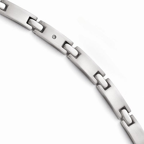 Titanium Brushed and Polished Bracelet