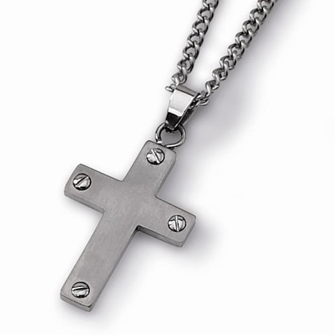 Titanium Cross Necklace