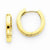 14k Yellow Gold Hinged Hoop Earrings