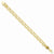 14K Yellow Gold Triple Link Charm