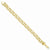 14K Yellow Gold Triple Link Charm