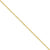 14K Yellow Gold Twisted Box Chain