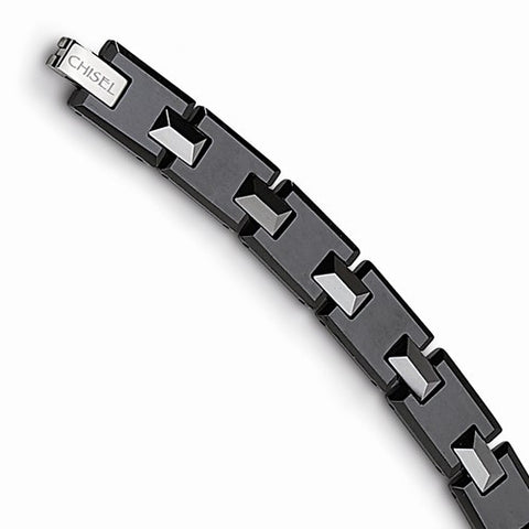 Tungsten Black Ceramic Bracelet