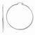 Sterling Silver Polished Hinged Hoop Earrings
