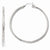 Sterling Silver Polished Hinged Hoop Earrings
