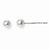 Sterling Silver Polished Ball Post Earrings