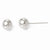 Sterling Silver Polished Ball Post Earrings