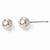Sterling Silver Polished Ball Post Earrings