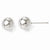 Sterling Silver Polished Ball Post Earrings