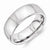 Vitalium Brushed 8mm Domed Wedding Band