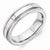 Vitalium Rounded Edge Polished 6mm Wedding Band