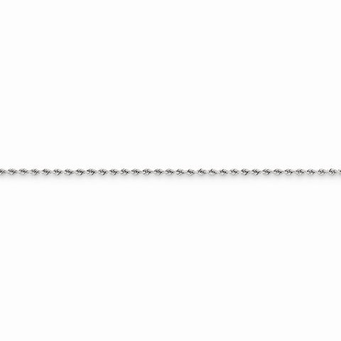 14K White Gold Hand Made Regular Bracelet
