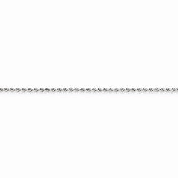 14K White Gold Handmade Chain