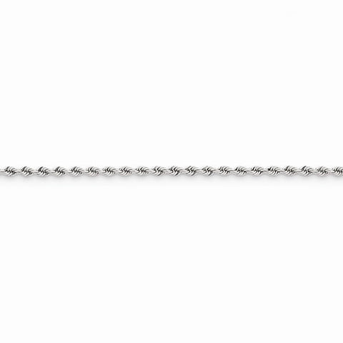 14K White Gold Hand Made Regular Bracelet