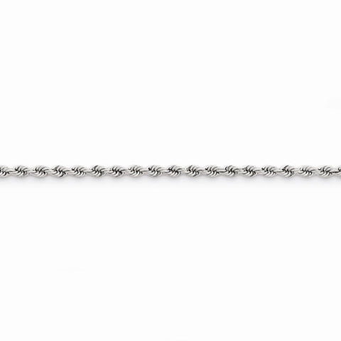 14K White Gold Hand Made Regular Bracelet