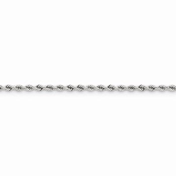 14K White Gold Handmade Regular R Chain