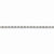 14K White Gold Handmade Regular R Chain
