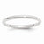 10k White Gold 2mm Standard Comfort Fit Wedding Band