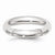 10k White Gold 4mm Standard Comfort Fit Wedding Band