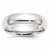 10k White Gold 6mm Standard Comfort Fit Wedding Band