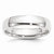10k White Gold 5mm Lightweight Comfort Fit Wedding Band