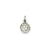 Golf Ball Charm in 14k White Gold