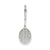 Tennis Racquet Charm in 14k White Gold