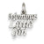 14k White Gold Mommy's Little Girl Charm hide-image