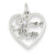 14k White Gold Super Mom Charm hide-image