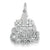 14k White Gold #1 Sister Charm hide-image