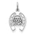 14k White Gold Good Luck Charm hide-image