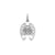 Good Luck Charm in 14k White Gold