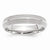 10k White Gold 5mm Double Milgrain Comfort Fit Wedding Band