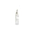 Small Polished Elongated 6 Charm in 14k White Gold