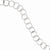 14K White Gold Circle Bracelet