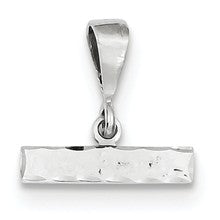 14kw Casted Large Diamond Cut Number Top Charm hide-image