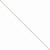 14K White Gold Ocatagonal Snake Chain