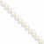 14K Yellow Gold 6-6.5Mm White Freshwater Onion Cultured Pearl Bracelet