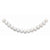 14K Yellow Gold 7.5-8Mm White Freshwater Onion Cultured Pearl Bracelet