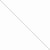 14K White Gold Ropa Chain