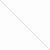 14K White Gold Round Snake Chain