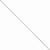 14K White Gold Round Snake Chain Bracelet