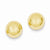 14k Yellow Gold Polished 10mm Ball Post Earrings